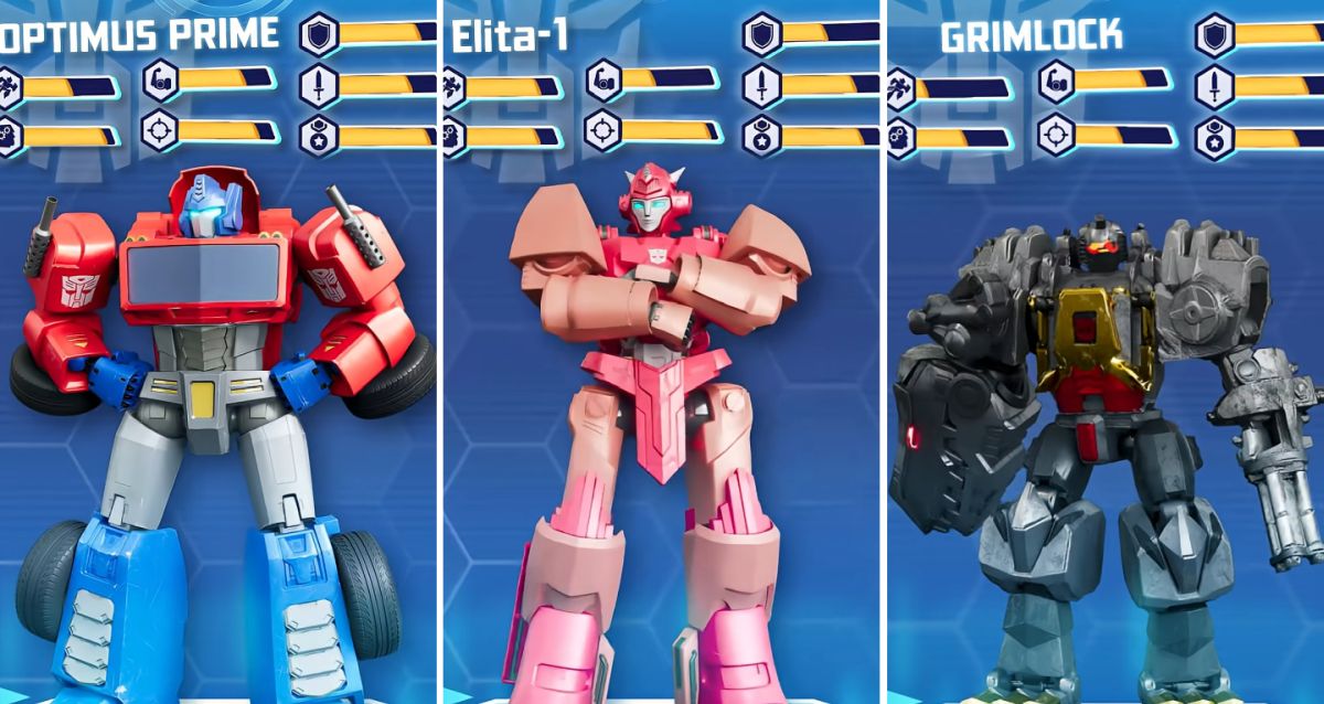 More Transformers: Cyberworld Official Series Character Reveals - Optimus Prime, Elita-1, Grimlock