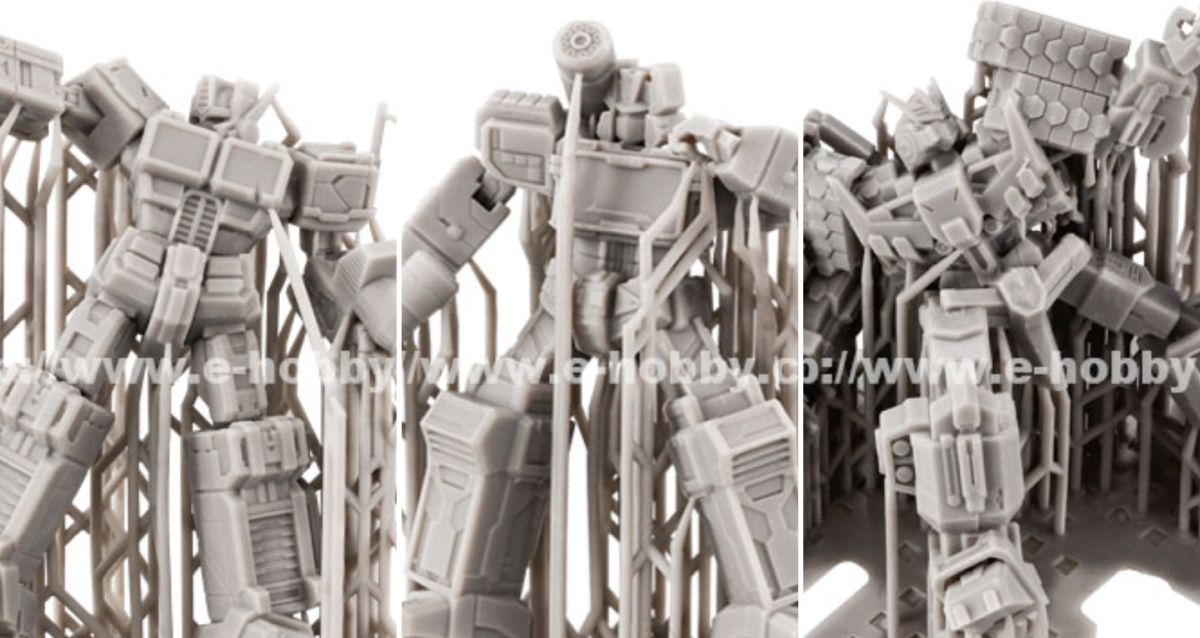 Optimus Prime, Soundwave, Tarn Garage Kits Official Images & Details For e-HOBBY Figurine Series
