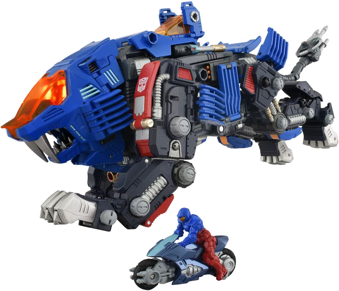Shield-D-Prime New Official Images of Transformers x Zoids x