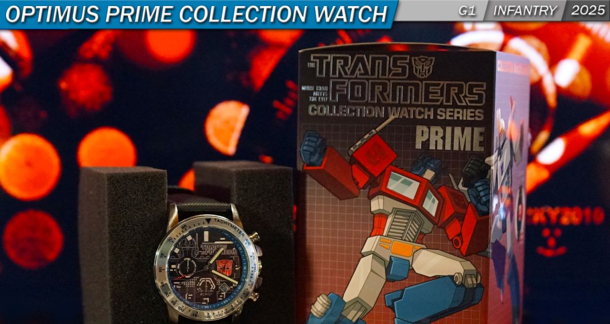 Daily Prime - Keeping Time With Optimus Prime Infantry Transformers Collection Watch