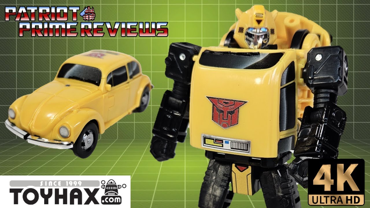 Toyhax Decal Set & G1 Style Facemask For Retro Bumblebee Review