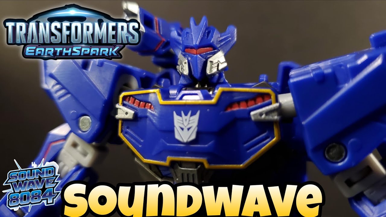 Transformers Earthspark Deluxe Class Soundwave Review