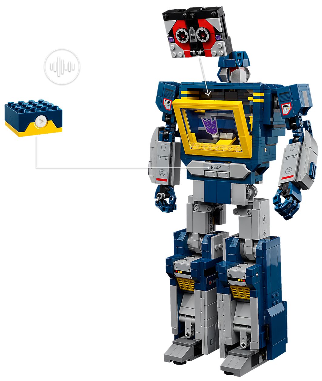 ラヴィページ【inst Pre-order】①③ LEGO Icons 10358 Transformers: Soundwave, Laserbeak, Ravage