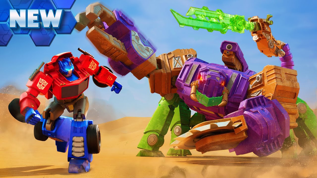 WATCH! Transformers: CYBERWORLD - Episode 01: Optimus Prime Crash Lands On CYBERWORLD