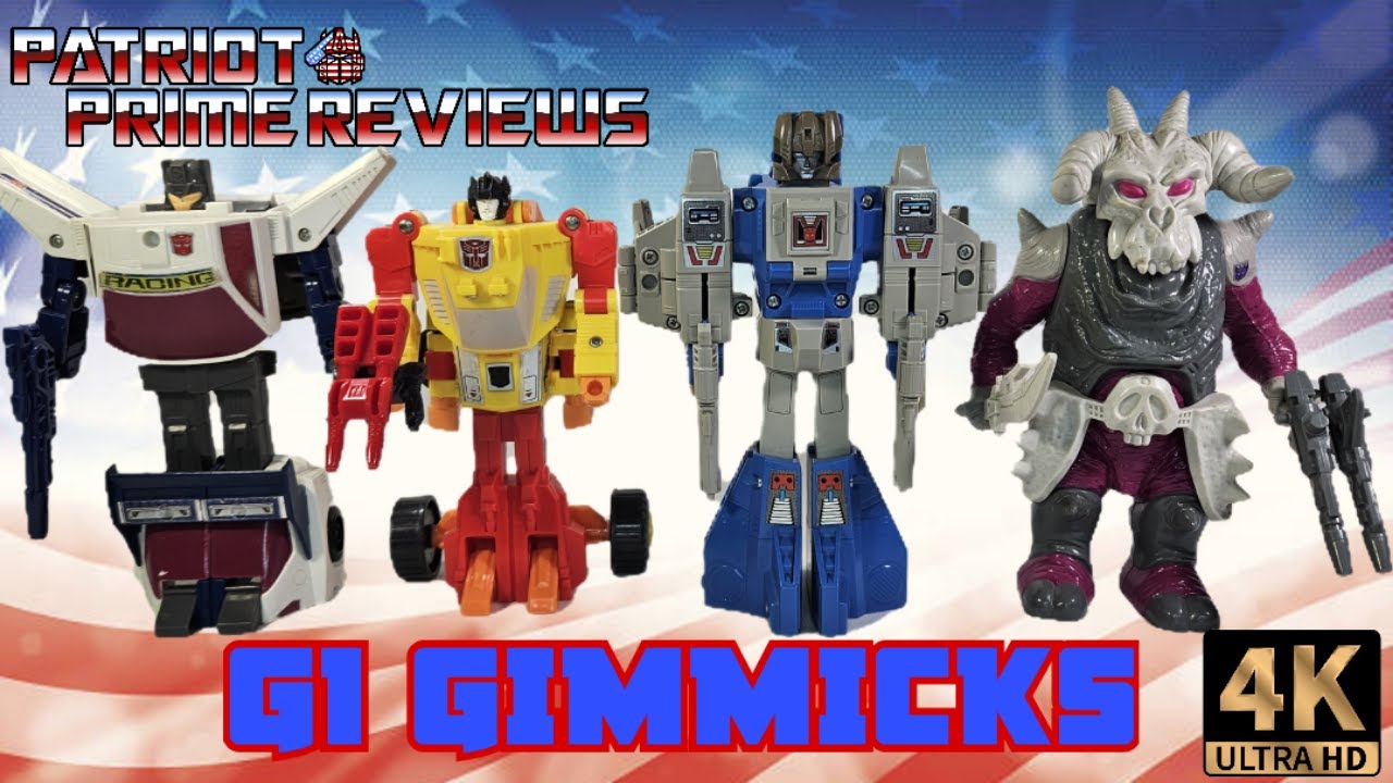 Patriot Prime Reviews G1 Transformers Gimmicks