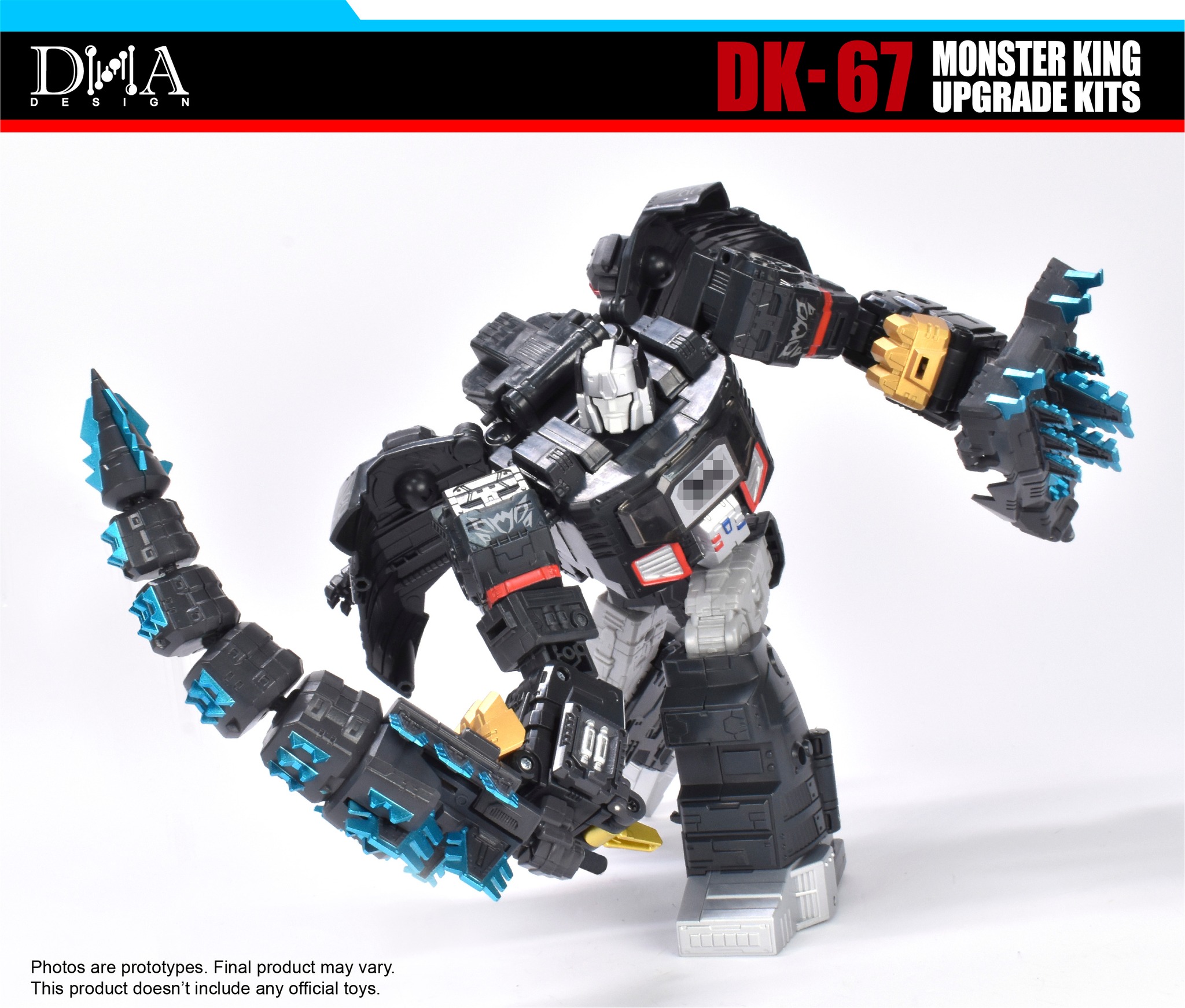 DNA Design DK-67 Godzilla Megatron Megazauron Monster King