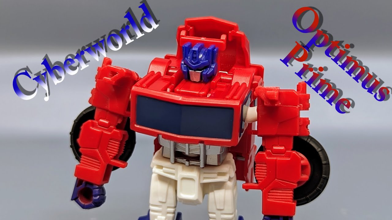 Chuck's Reviews Transformers Cyberworld Cyber Changer Optimus Prime