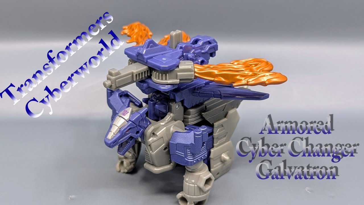 Chuck's Reviews Transformers Cyberworld Armored Cyber Changer Galvatron