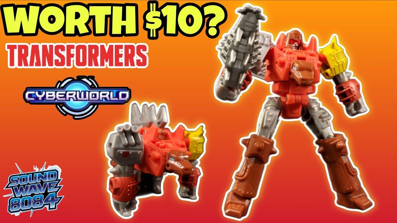 Transformers Cyberworld Cyber Changers Dinobot Snarl Review