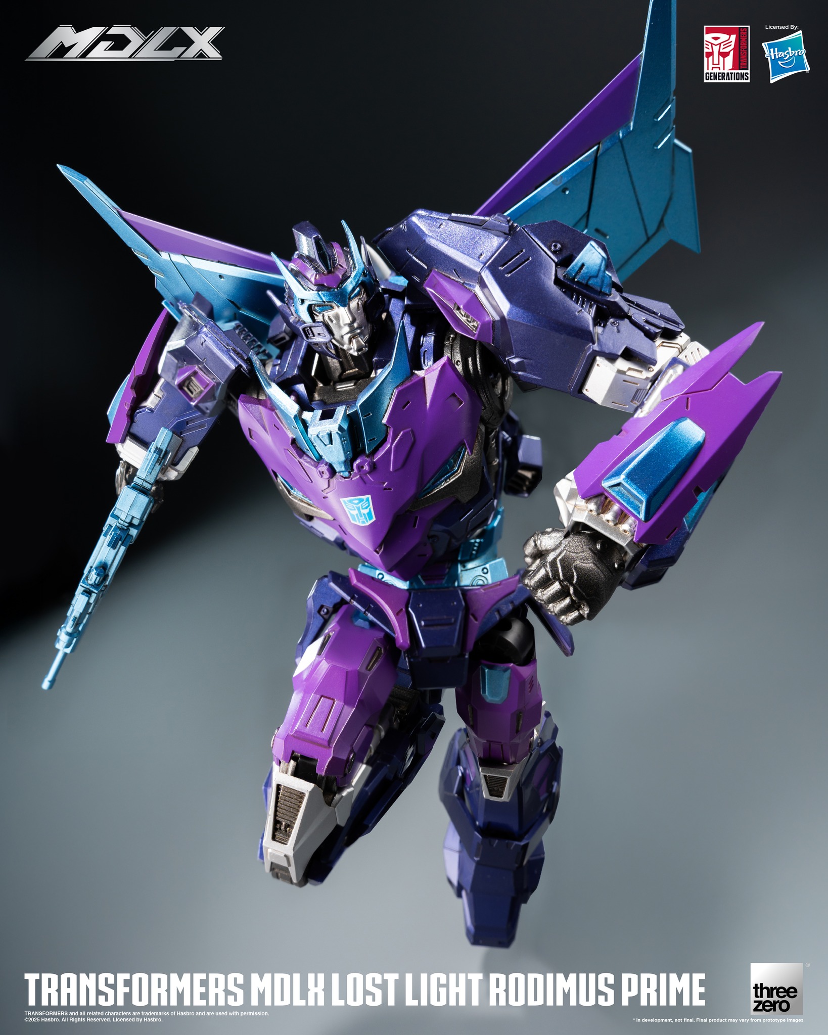 MDLX Lost Light Rodimus Prime Limited Edition SDCC 2025