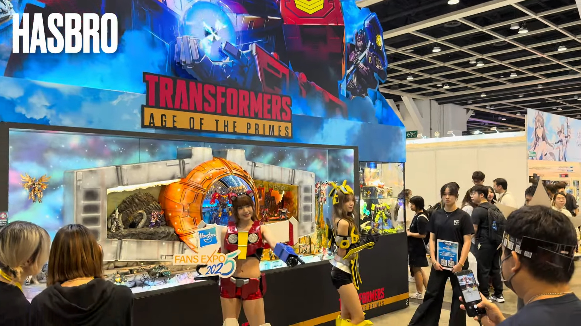 WATCH! ACGHK 2025 Hasbro Fan Expo: Age Of The Primes Diorama