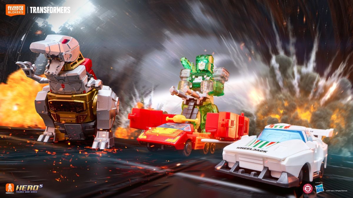 Blokees Defender Version 04 Full Preview Brawl, Hound, Scourge, Frenzy, Wheeljack, More