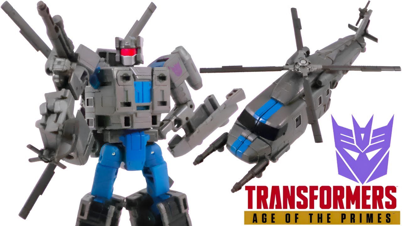 Transformers Age Of The Primes Wave 2 Deluxe Class Vortex Review (4K)
