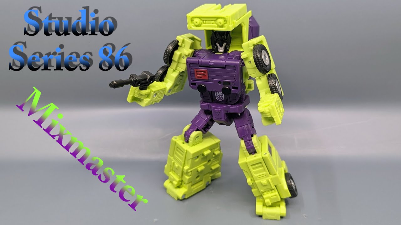 Chuck's Reviews Transformers Studio Series 86 Mixmaster