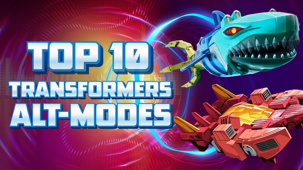 WATCH! Transformers Official Top 10 Iconic Transformers Alt-Modes