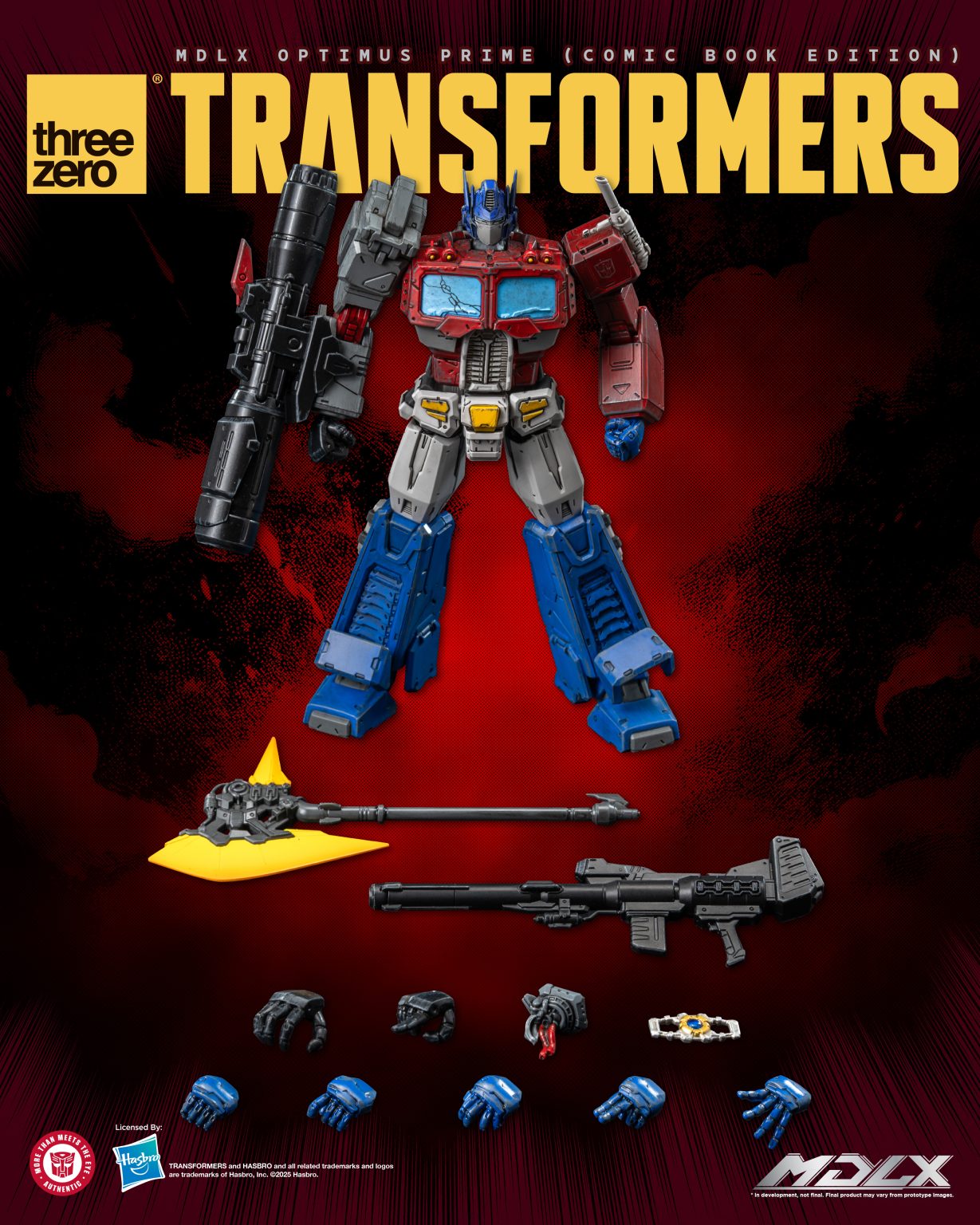 threezero MDLX Optimus Prime, Cliffjumper Comic Book Editions