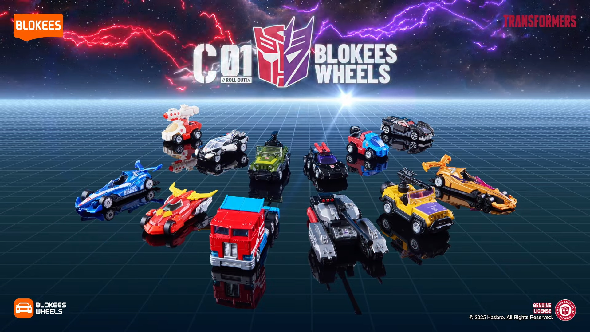 PREORDER! Blokees Wheels Transformers C01 New Vehicle Model Kits