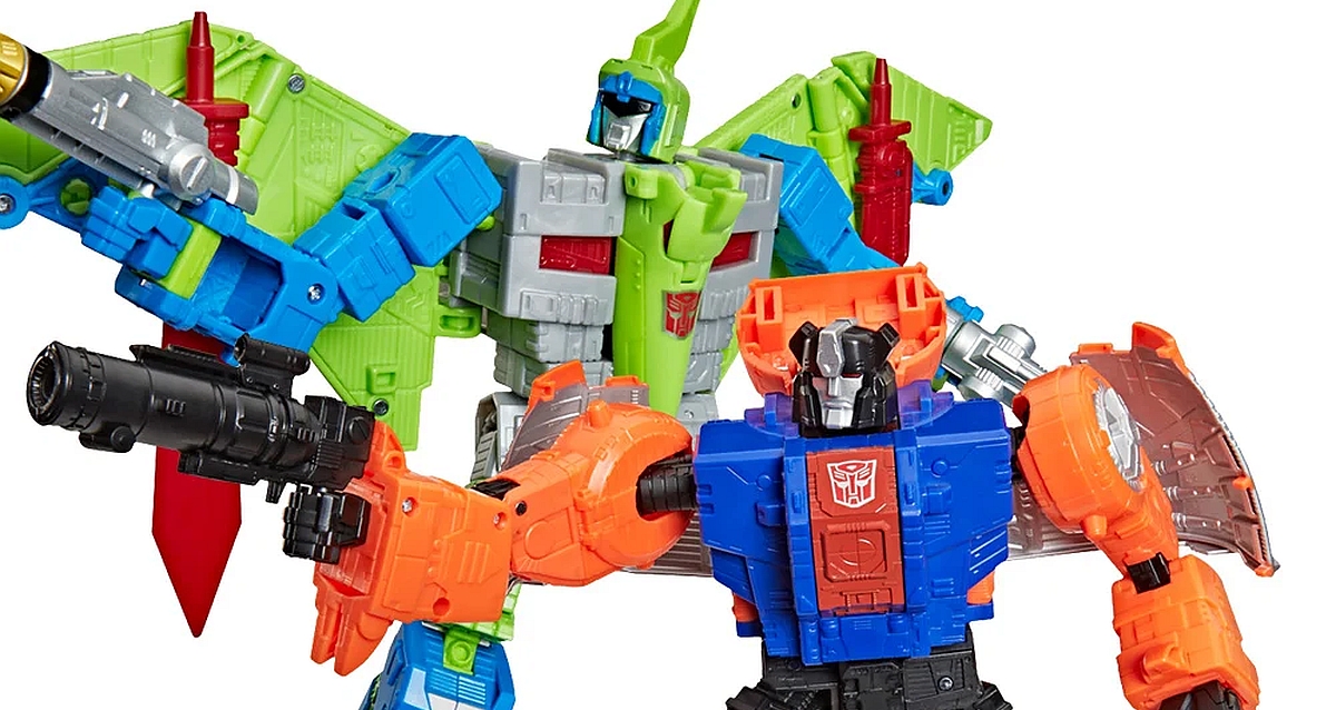 PREORDER! G2 Swoop & Sludge Dinobots Official Release of Transformers Age Of The Primes 2-Pack