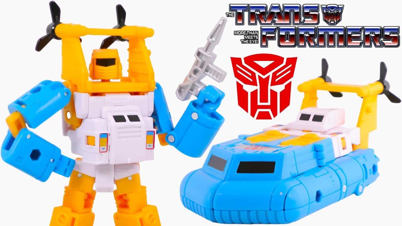 Transformers Retro Deluxe Class Seaspray Review (4k)