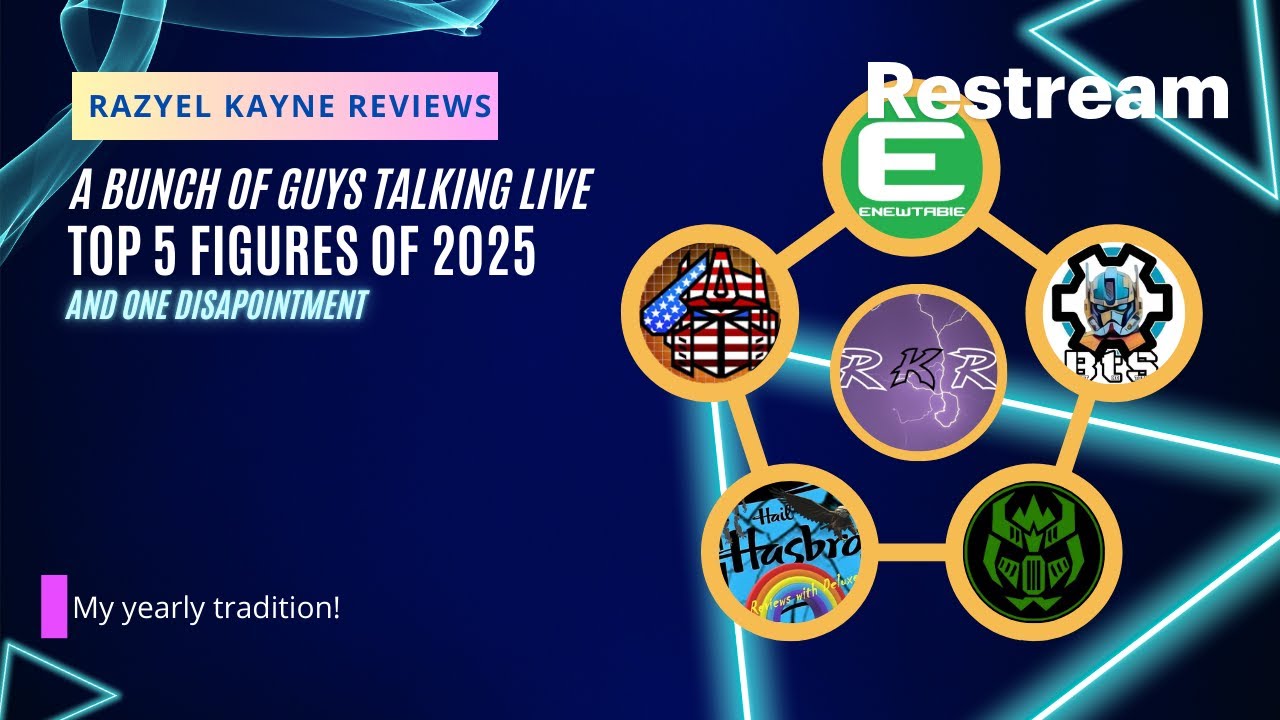 Top 5 Figures Of 2025 - A Bunch Of Guys Talking Live!