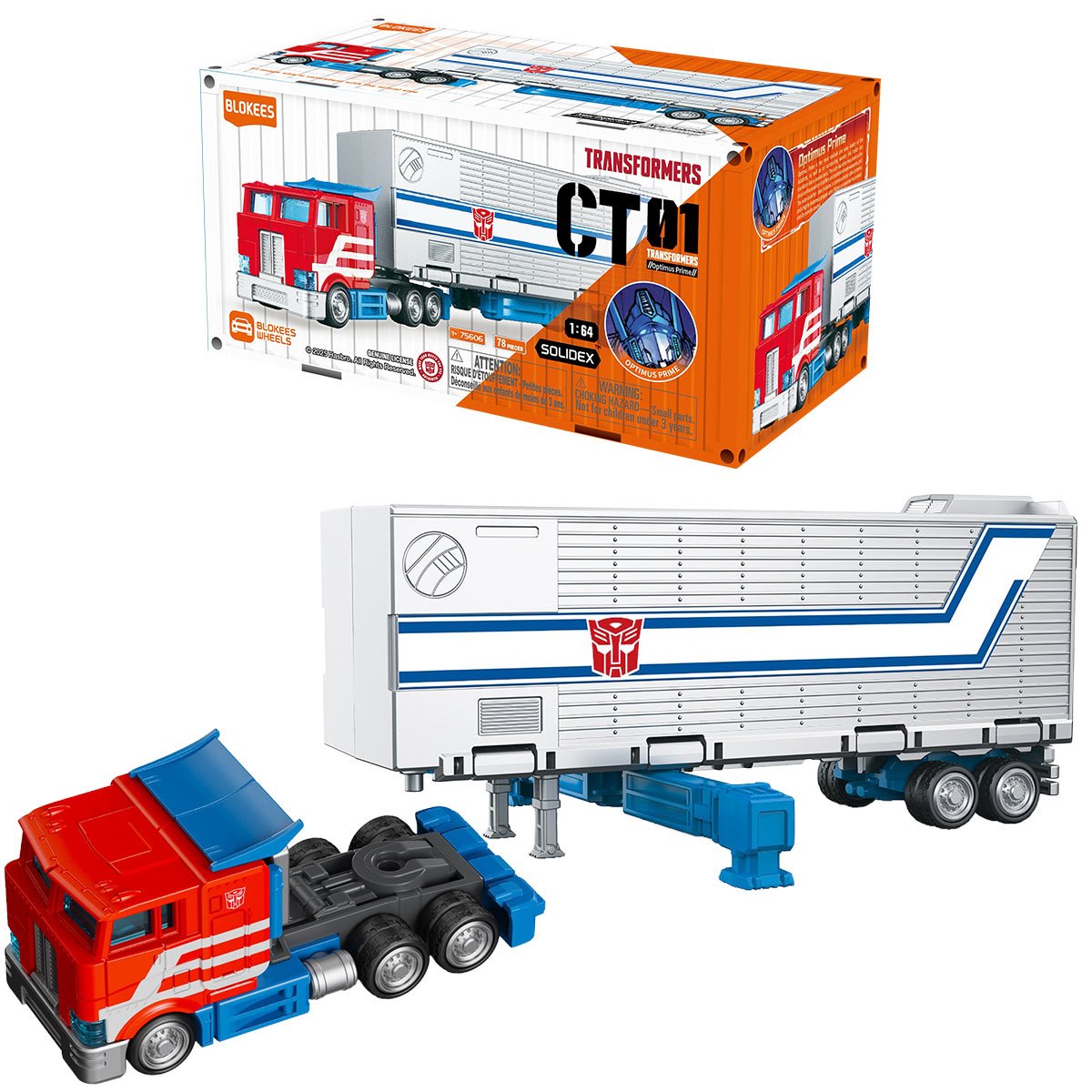 Daily Prime - CT01 Optimus Prime Blokees Wheels Transformers Model Kit
