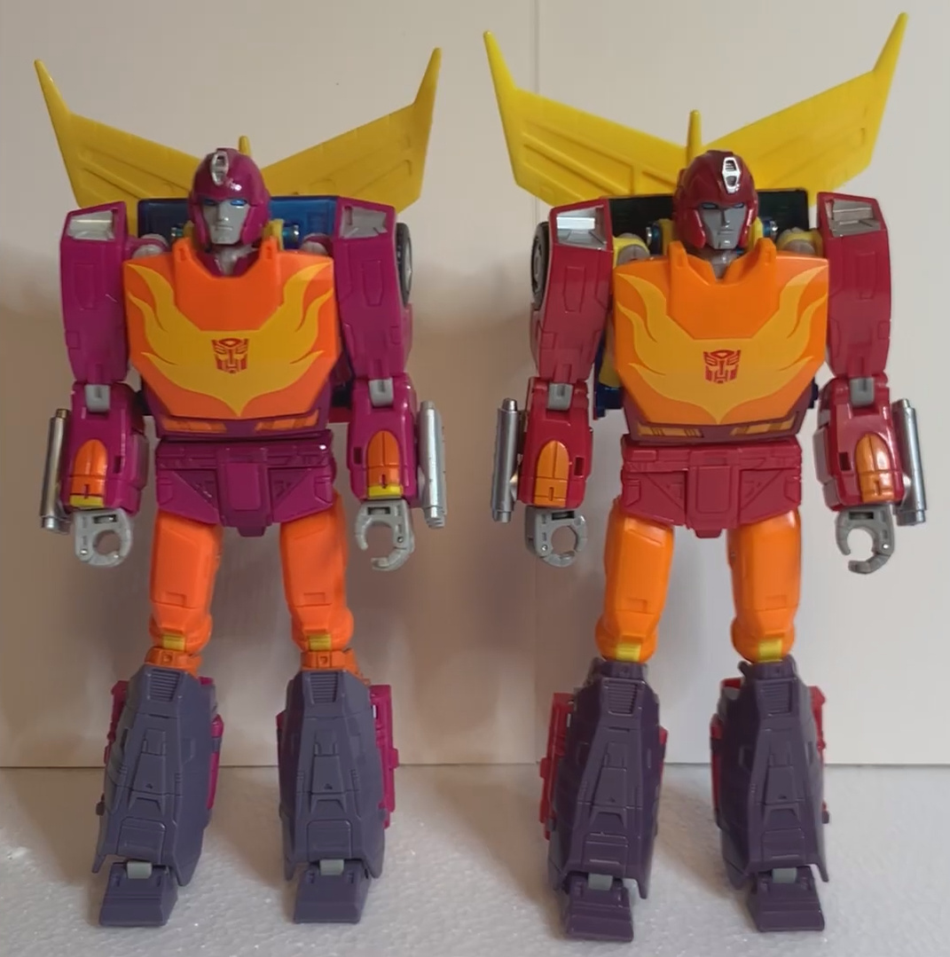 Studio Series Hot Rod MTMTE Collection VS 86 Hot Rod Mainline Compared In-Hand Images
