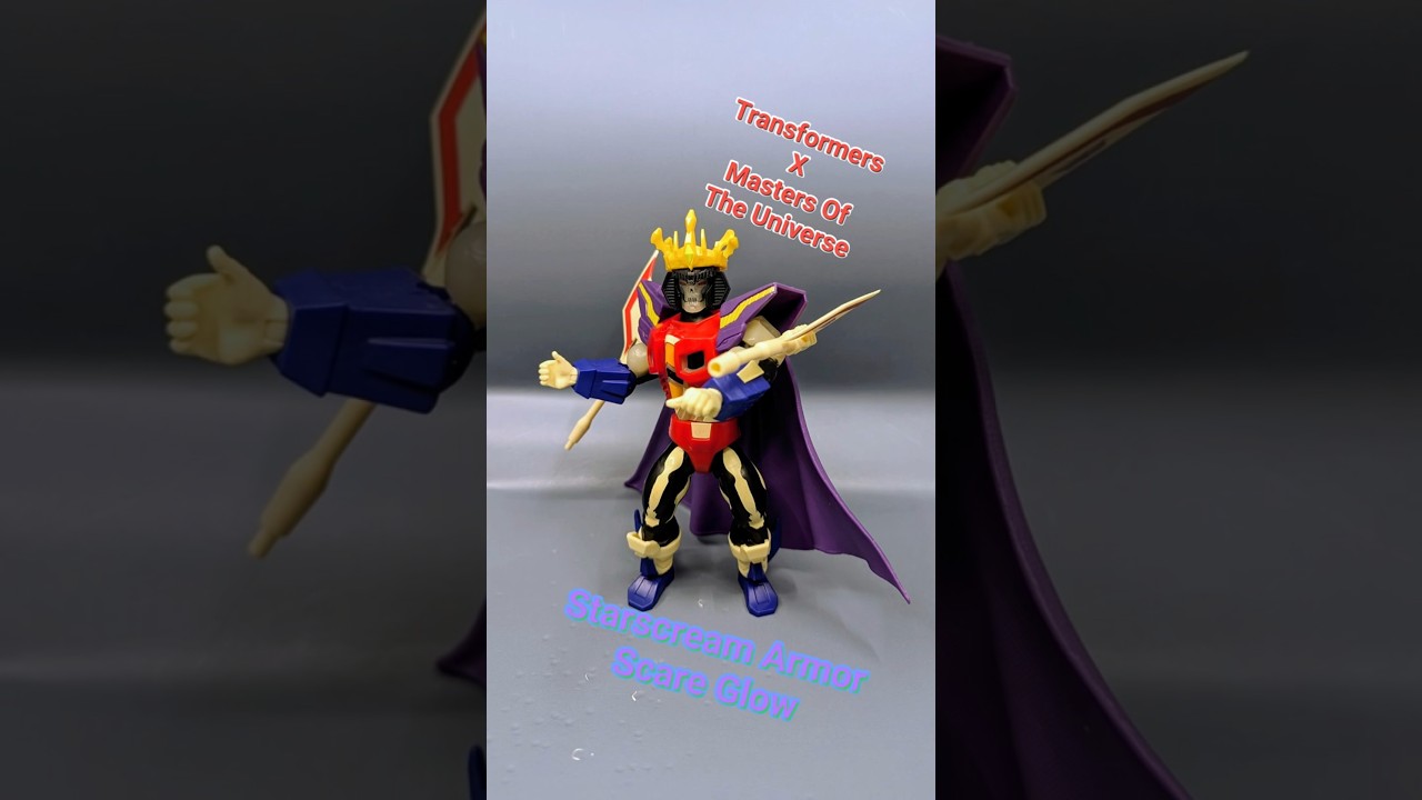 3 Minute Reviews Transformers Masters of the Universe Crossover Decepticons Starscream Scareglow