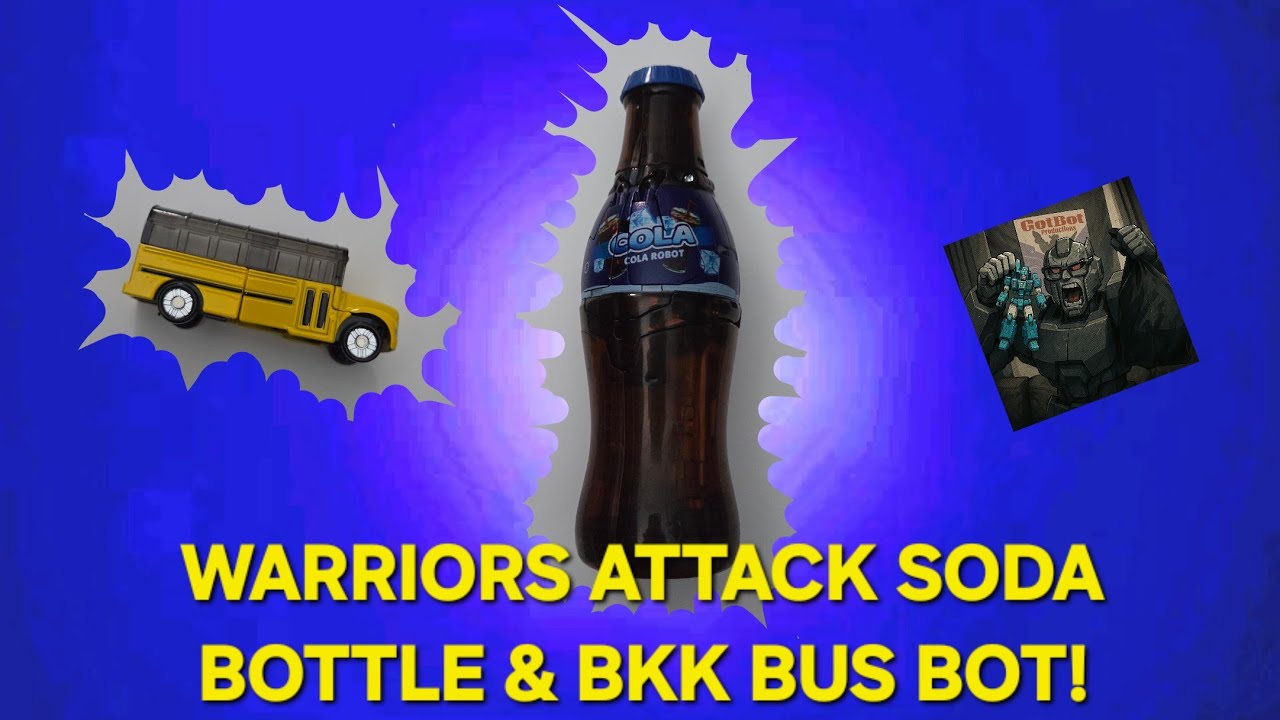 Last Of The Holiday Oddities: Soda Bottle And Bus Bot