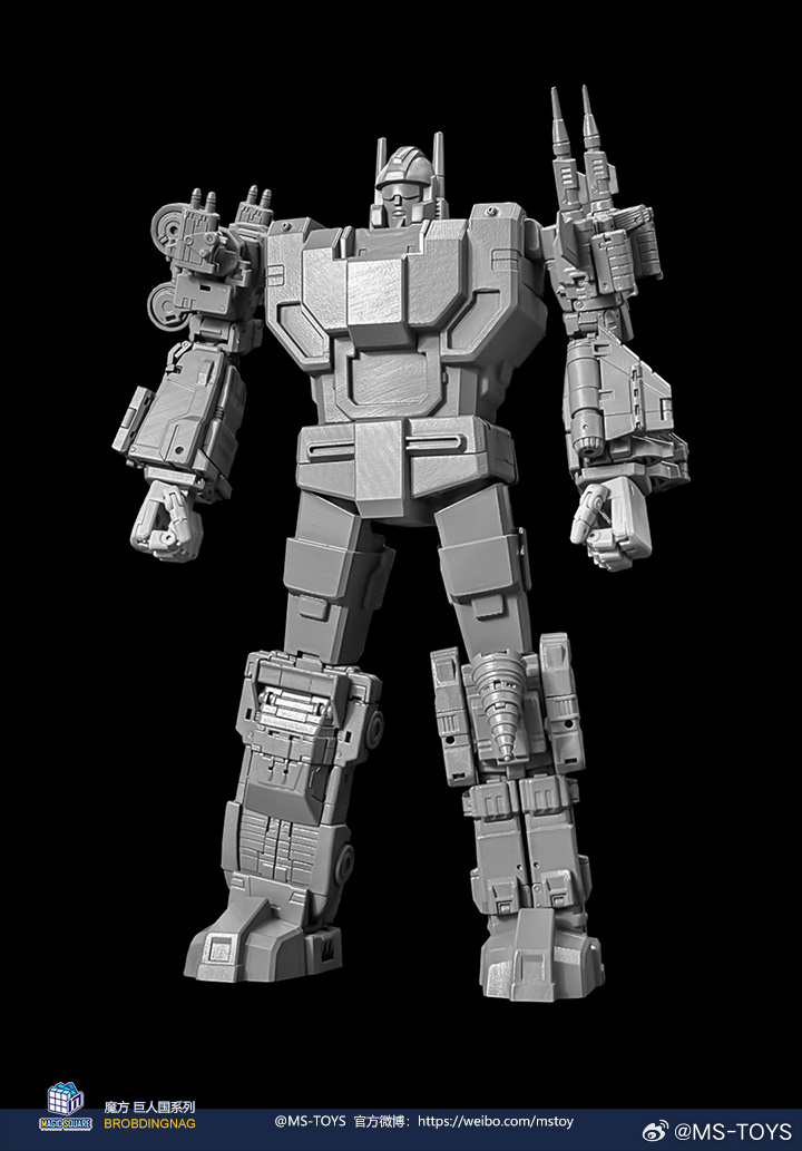 ENIAC Combiner (Legends Computron) Grey Model Images From Magic Square Toys