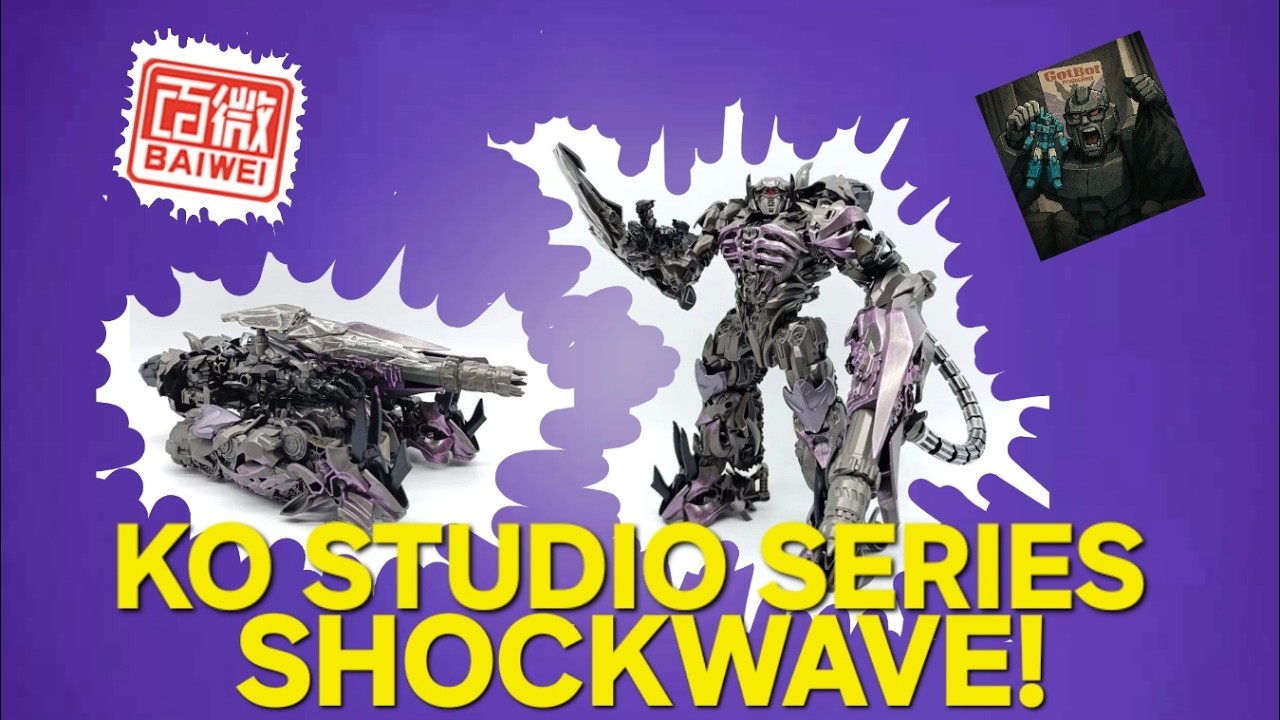 Simply Shocking!: Baiwei KO Studio Series DOTM Shockwave