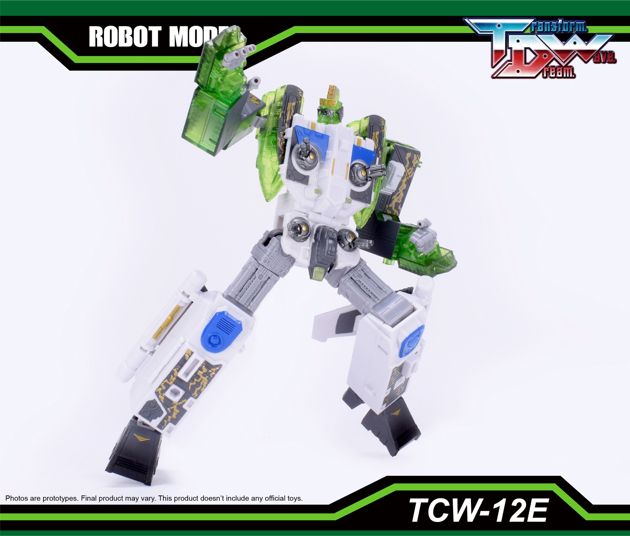 TCW-12E Dreadstorm Maximus Mini Energon Tidal Wave New Reveal From Transform Dream Wave