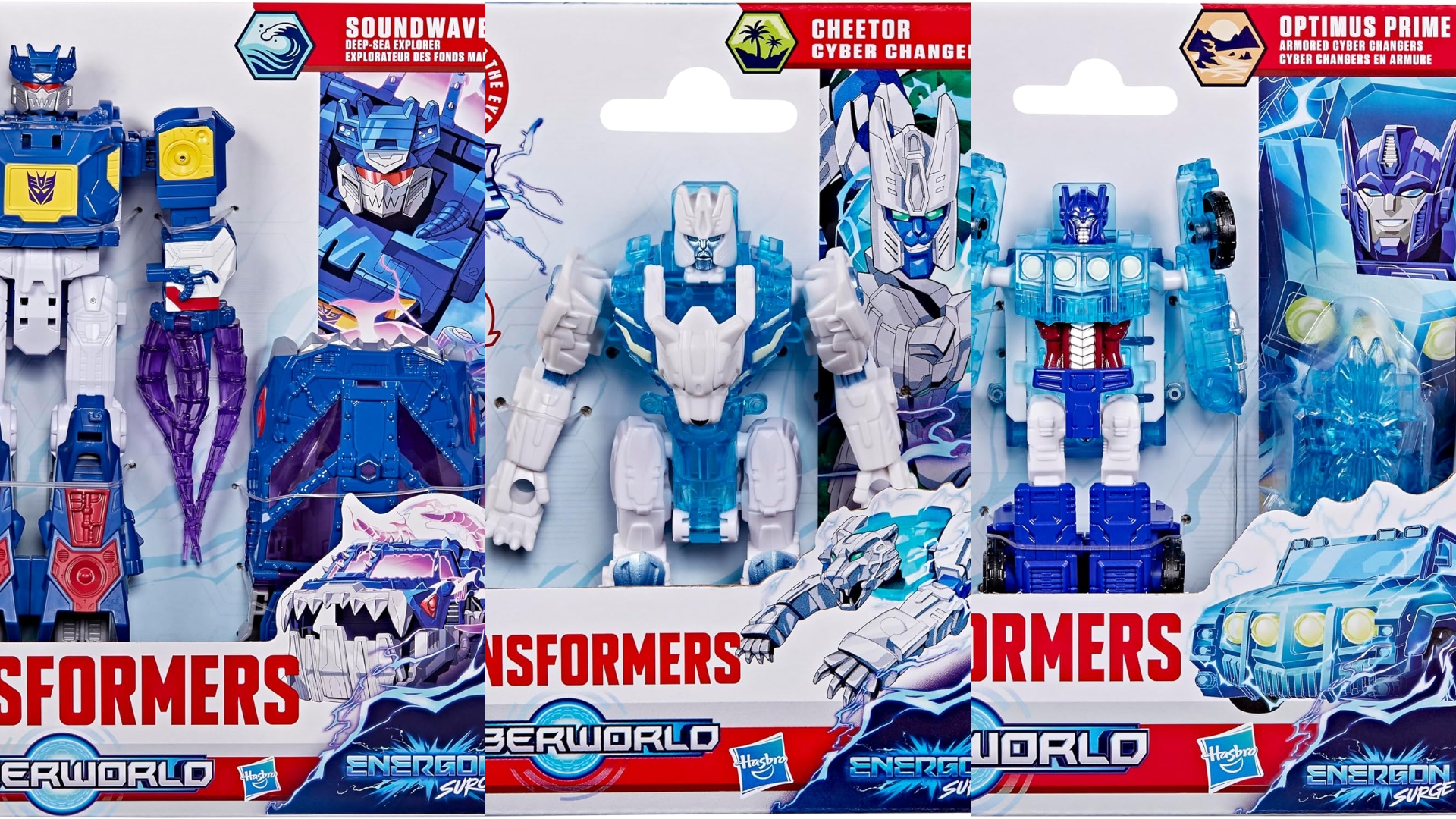 Cyberworld Energon Surge Official Imagesn& Details For Cheetor, Soundwave, Optimus Prime, Optimus Primal