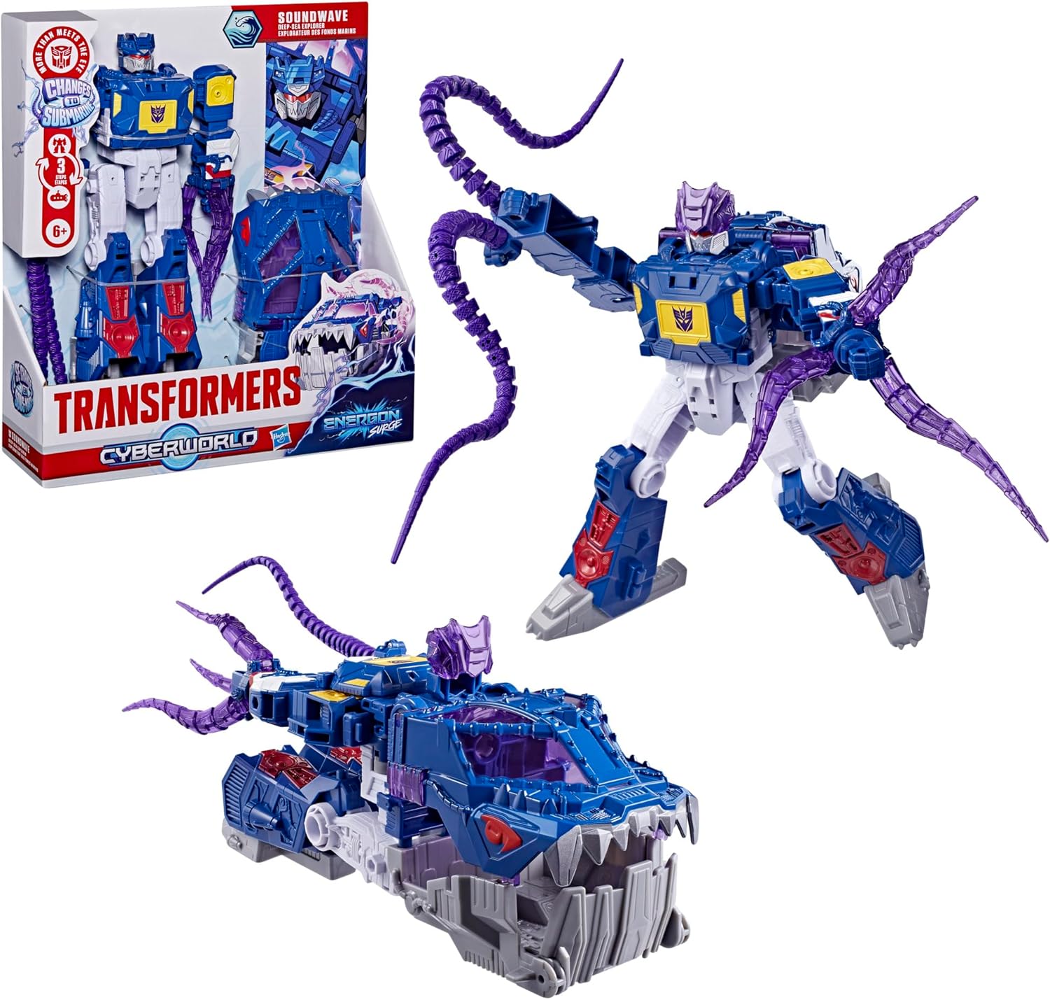 PREORDER! Transformers Cyberworld Soundwave Deep Sea Explorer