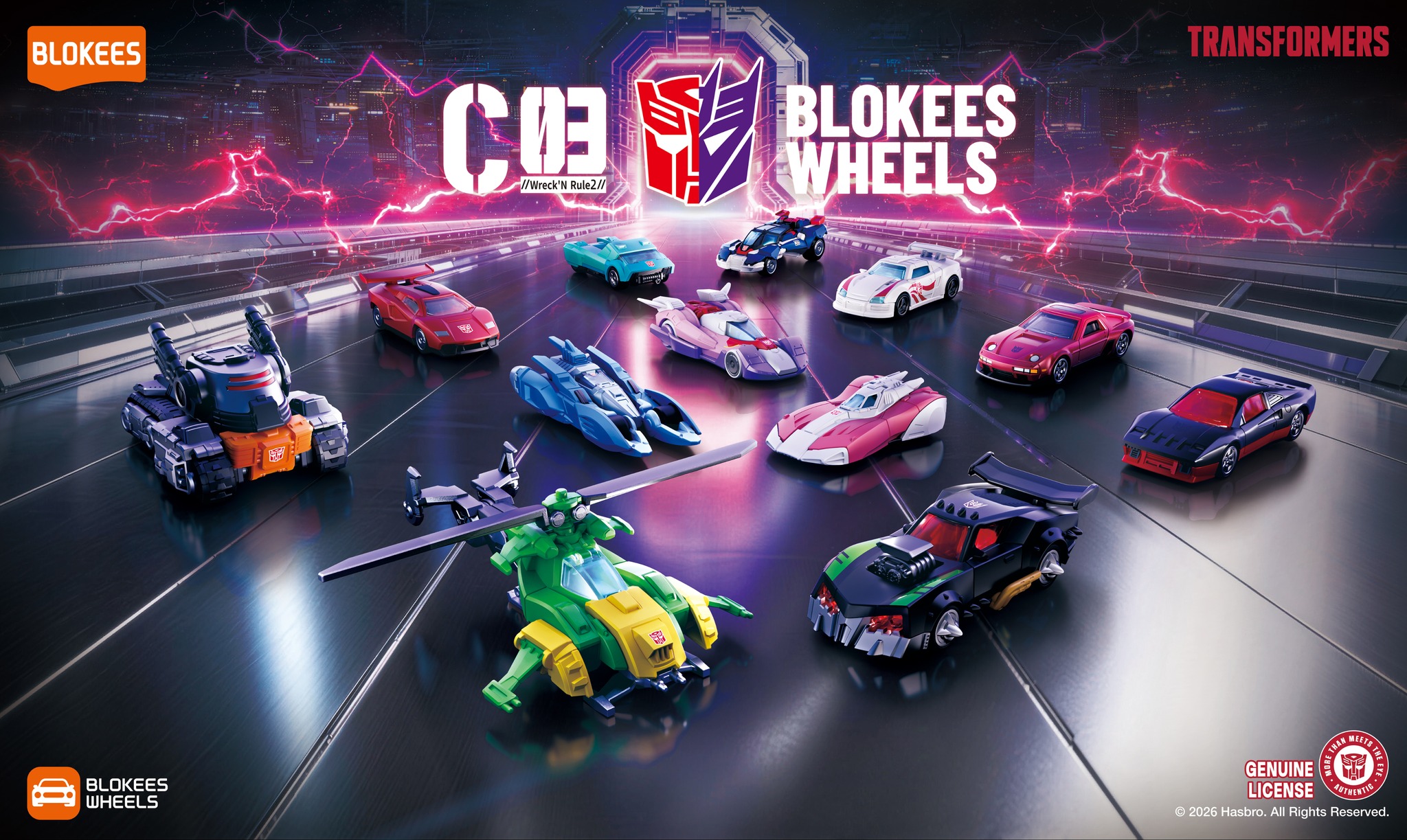Blokees Wheels Transformers C03 Wreck'N Rule 2 Official Images