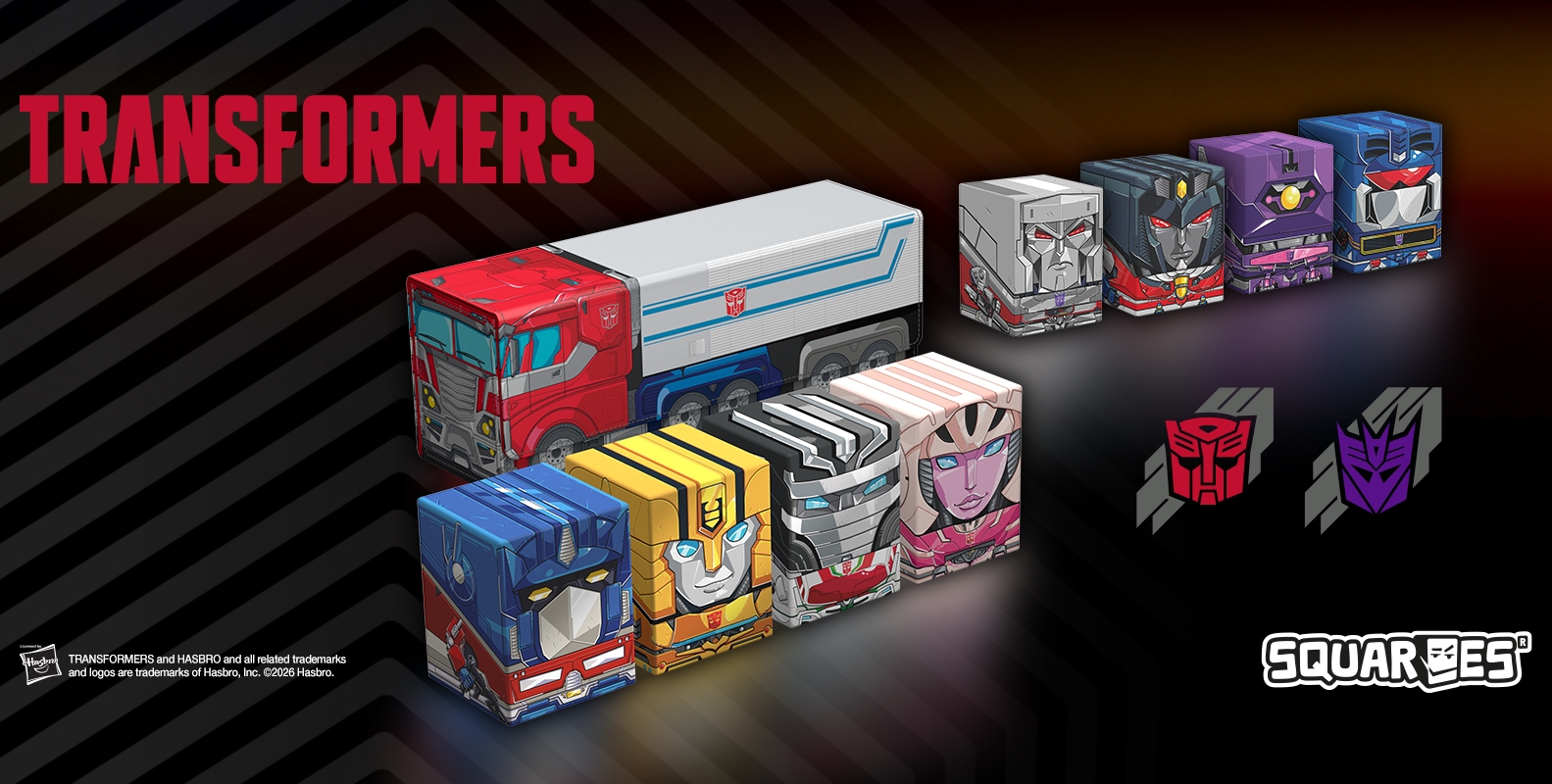 Squaroes Transformers Trading Card Game Deck Boxes Coming Soon From Ultimate Guard