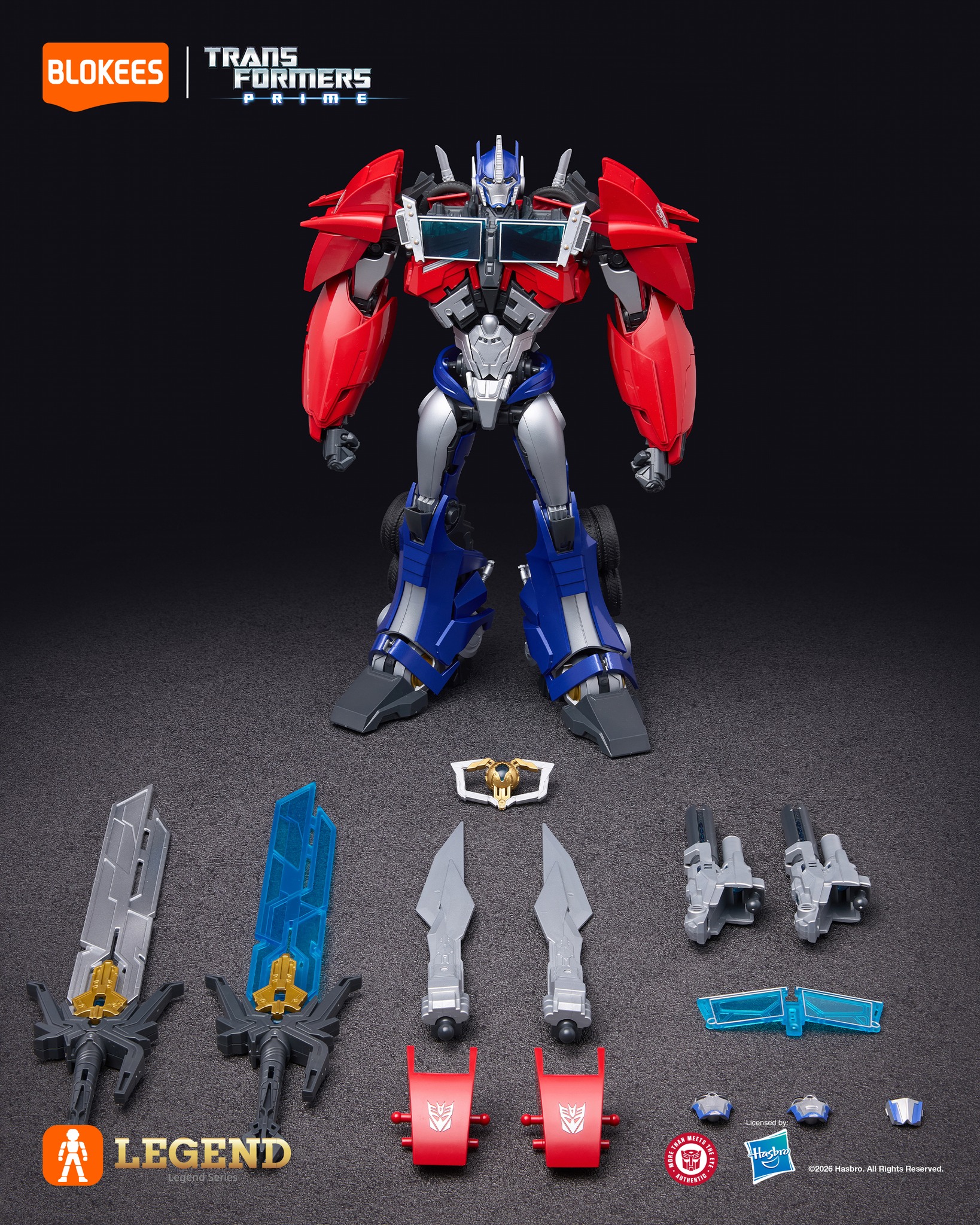 その他 TRANSFORMERS OPTIMUS PRIME ES-06 Blokees Action Edition 06 Transformers: Prime Optimus Prime Model