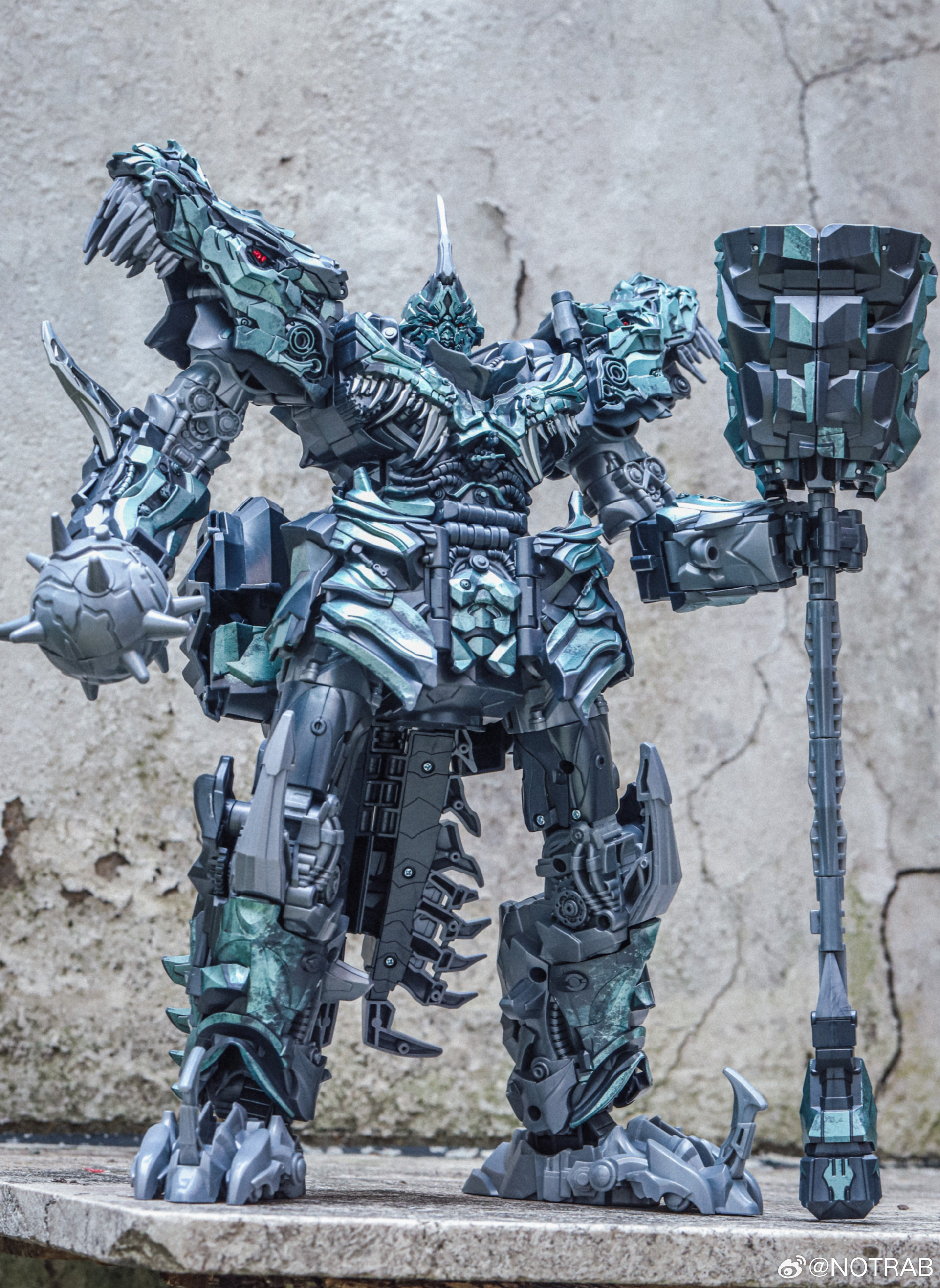 AOE Grimlock Titan Class In-Hand Images Of Studio Series Transformers Movie Action Figure