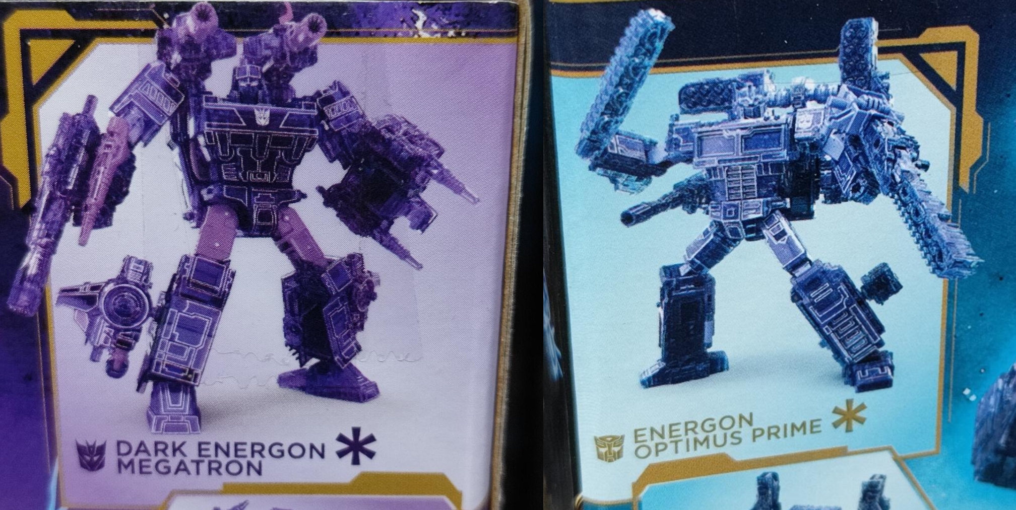 Dark Energon Megatron, Energon Optimus Prime New Transformers Age Of The Primes Revealed