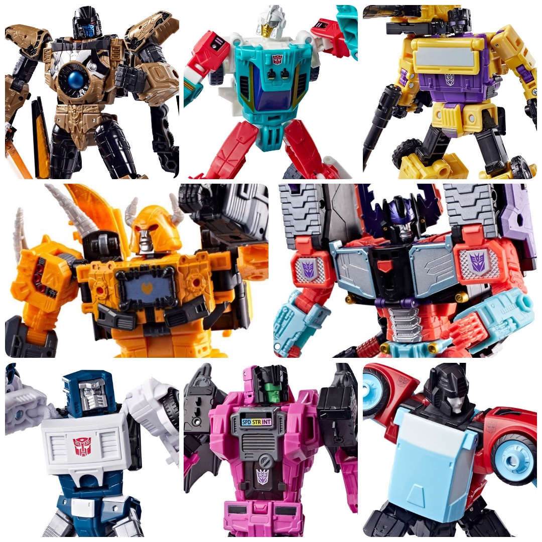 Vector Prime, Joyride, Fangry, Megazarak, Swindle More Transformers AOTP Wave 3 Official Image Reveals