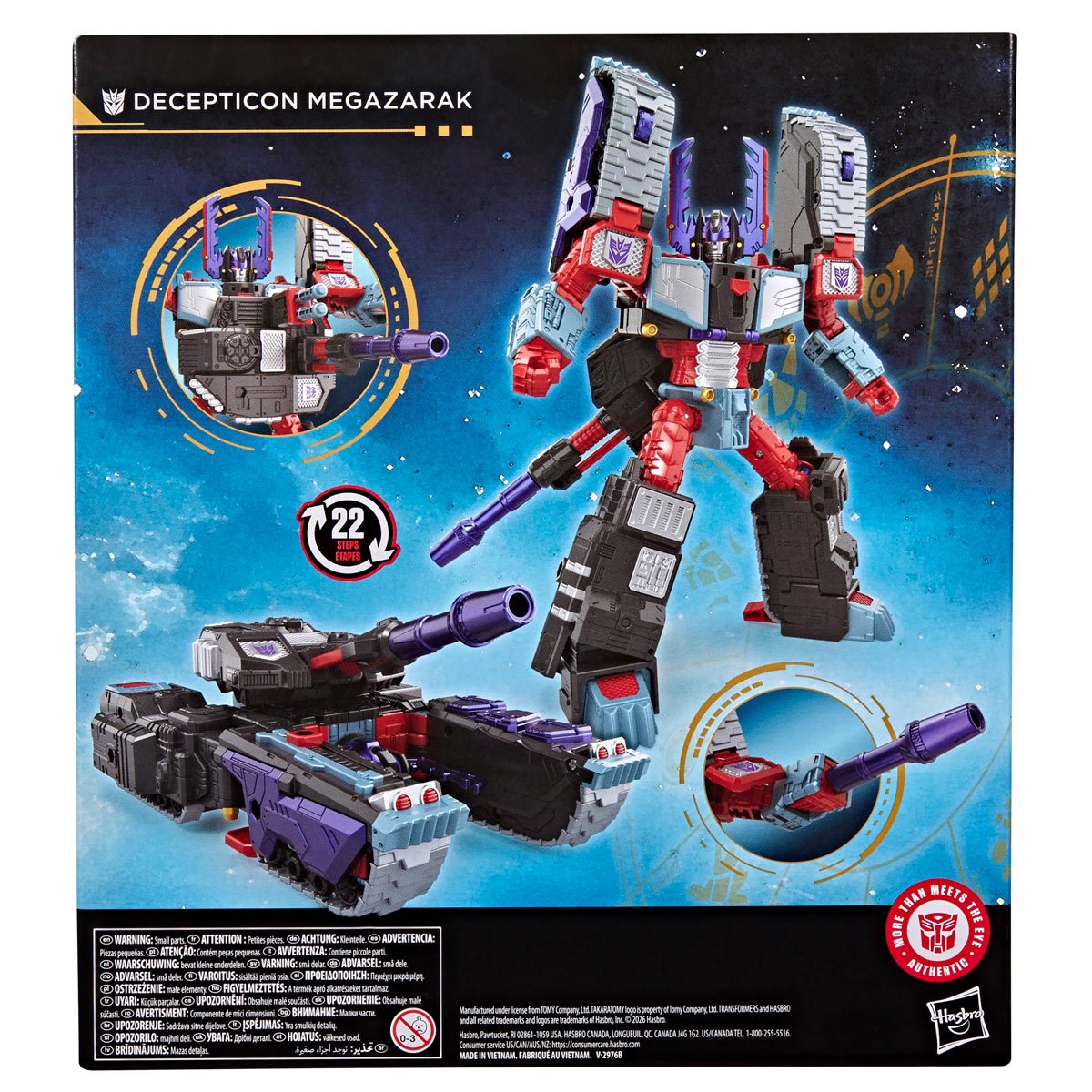 Vector Prime, Joyride, Fangry, Megazarak, Swindle More