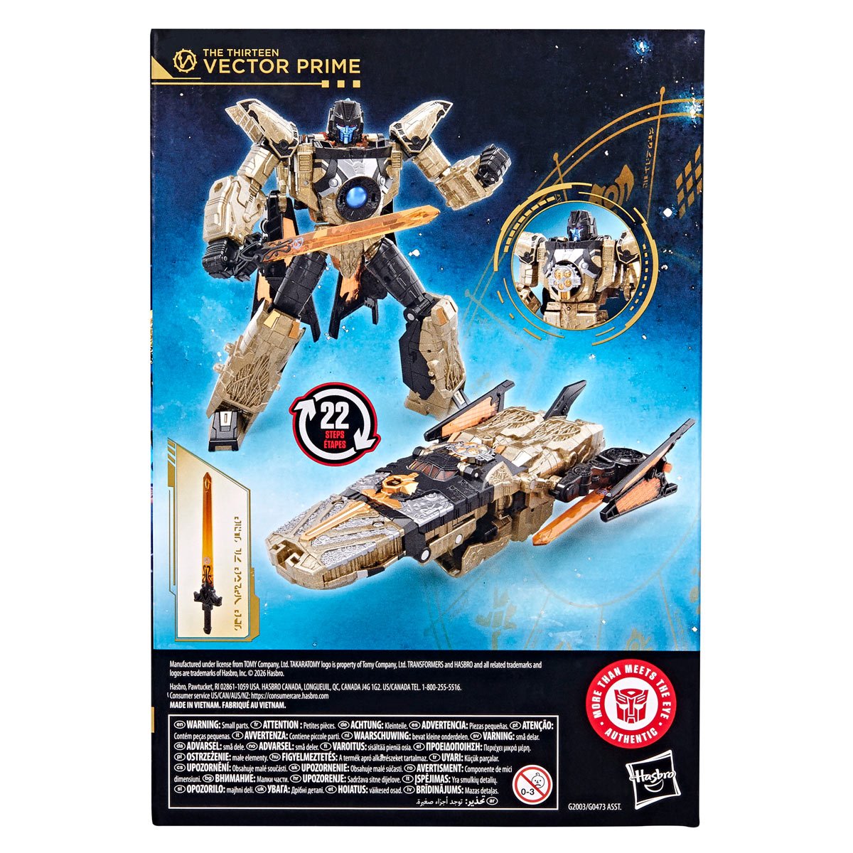 Vector Prime, Joyride, Fangry, Megazarak, Swindle More