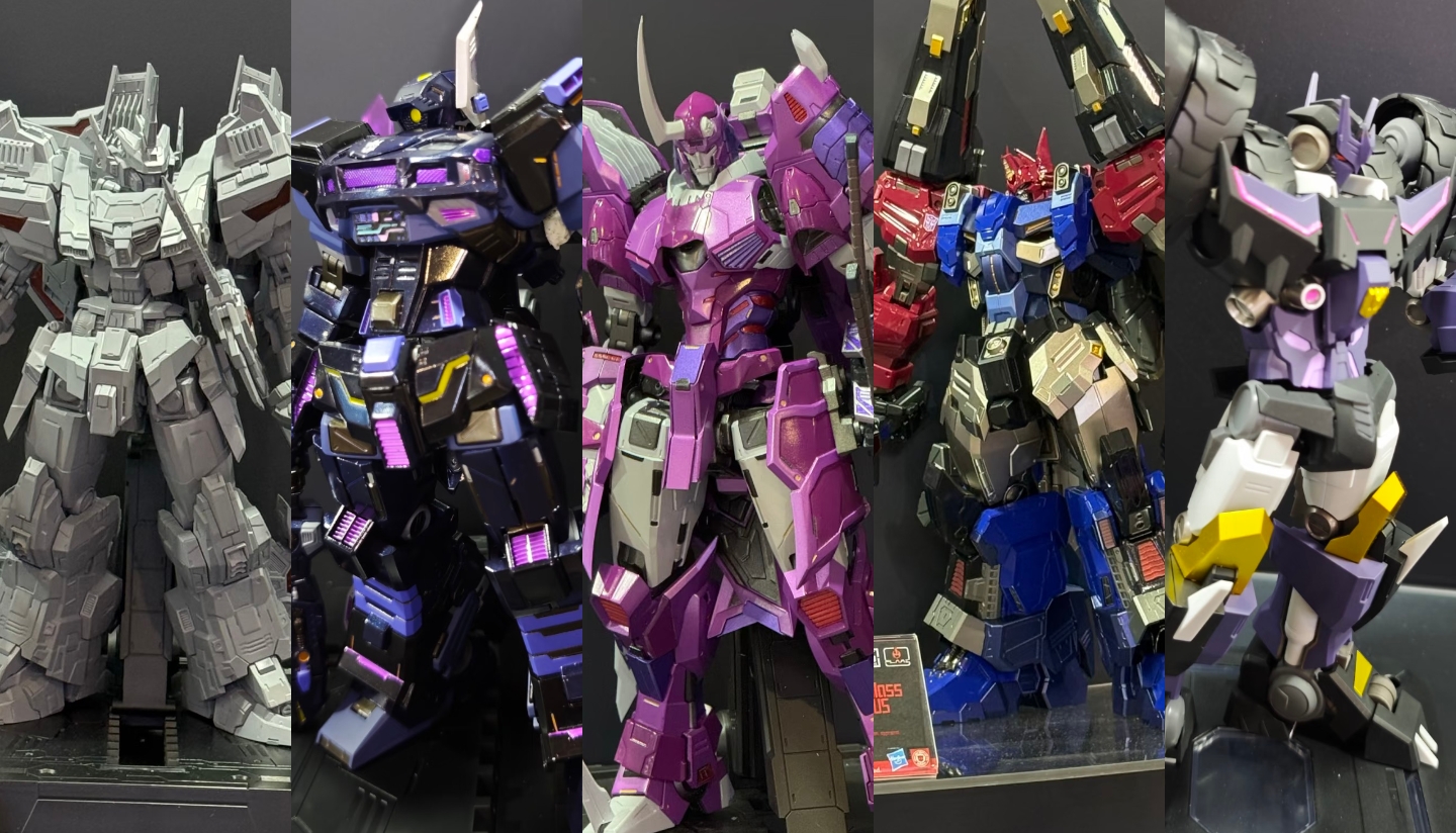 Flame Toys Long Arm, Dai Atlas, Cyclonus, SG Ultra Magnus, Tarn