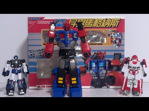 New Newage Diaclone 3 Pack Review