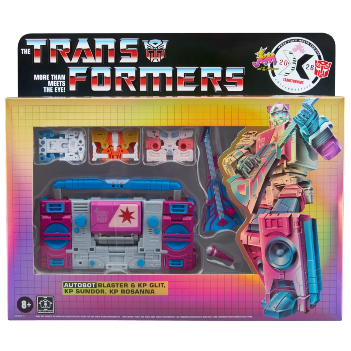 Image of Jem And The Holograms X Transformers Autobotblaster Kpglit Kp Rosanna Kpsundor  (24 of 57)