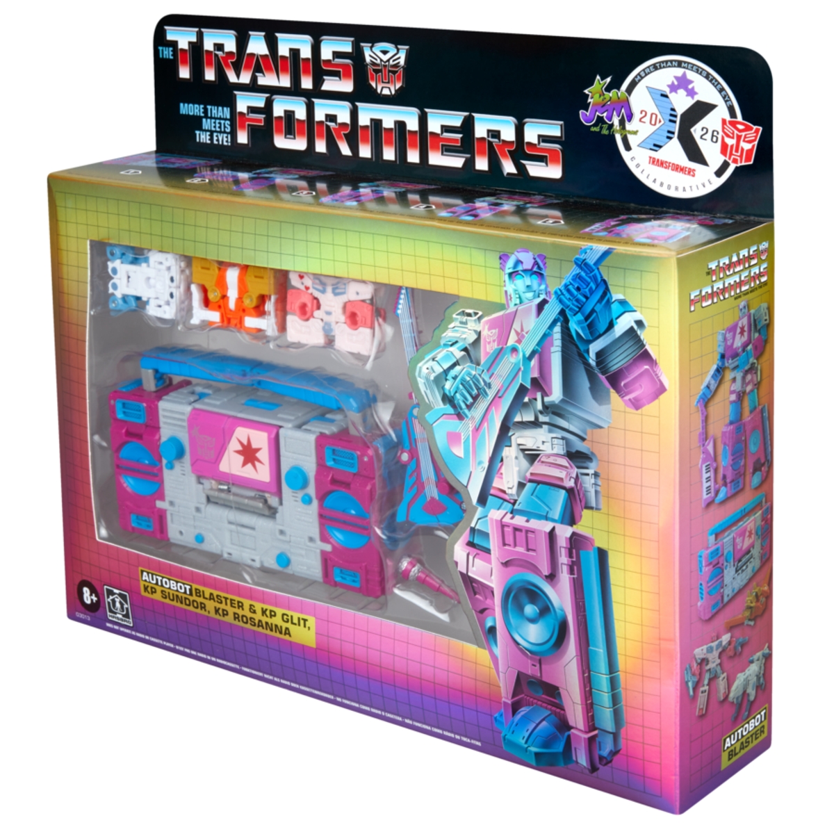 Image of Jem And The Holograms X Transformers Autobotblaster Kpglit Kp Rosanna Kpsundor  (25 of 57)