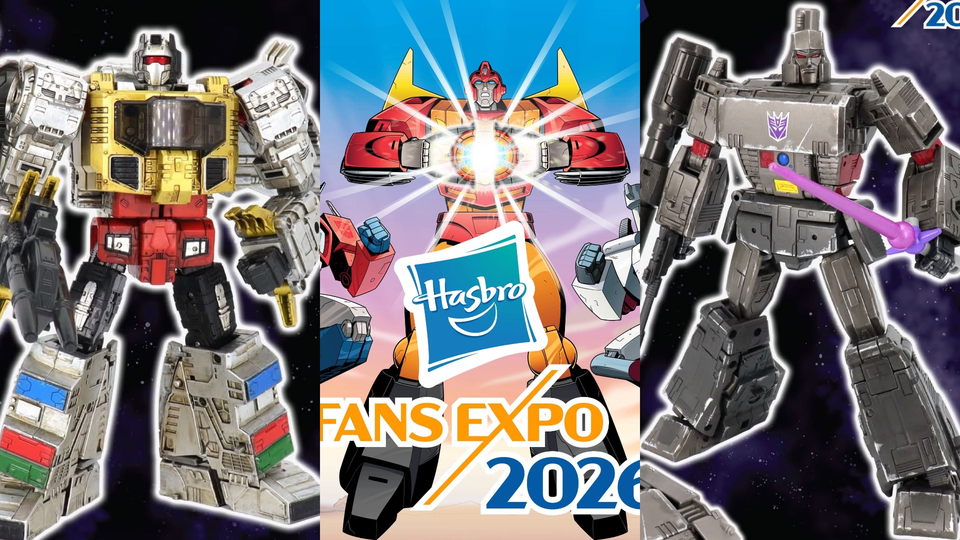 ACGHK 2026 SS86 Grimlock & Megatron Limited Battle Damaged, SDCC 2026, More Exclusives 