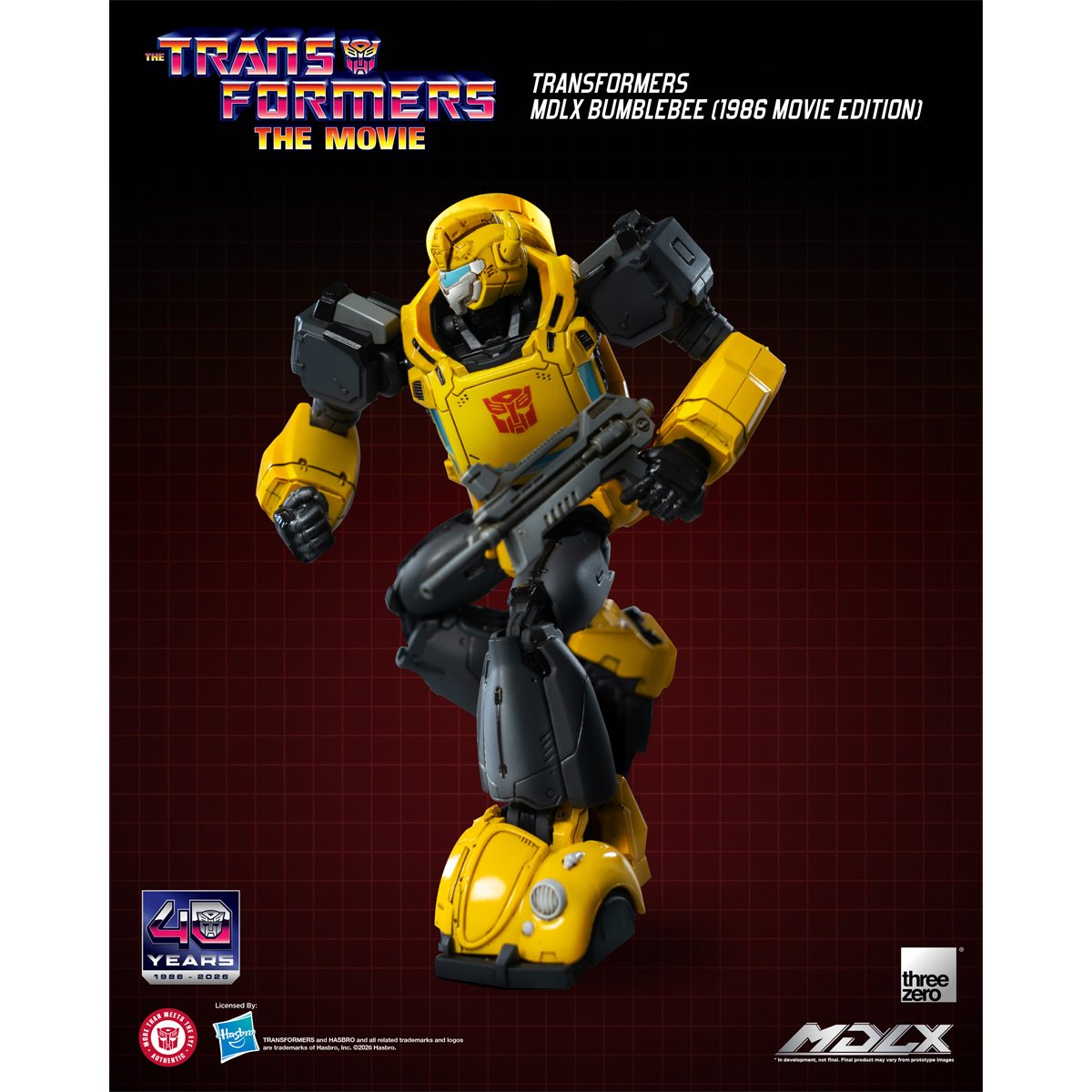 トランスフォーマー ザ・ムービー('86米) Threezero Transformers Optimus Prime, Megatron, Bumblebee 1986