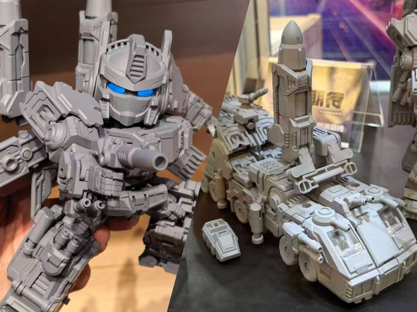 Daily Prime - Super Deformed Rolling Thunder Optimus Prime Reveal From MachineCat-Toys & TFCTOYS 