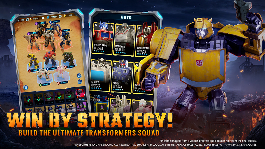 Transformers: Eternal War Game Pre-Registration Open Now!