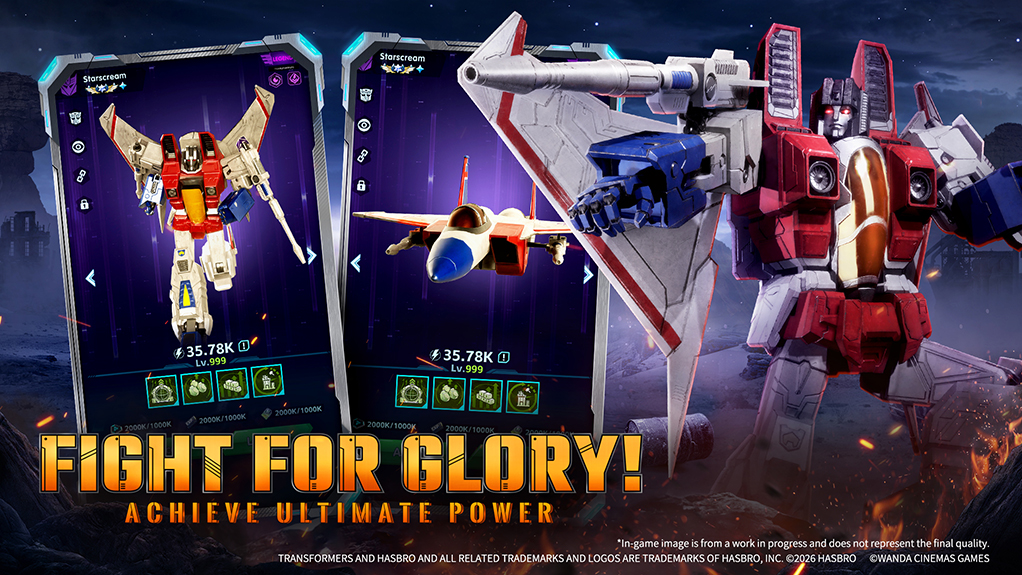 Transformers: Eternal War Game Pre-Registration Open Now!